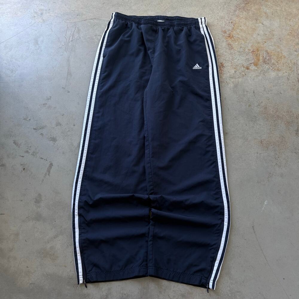 Vintage Y2K Adidas Sportswear Loose Fit Retro Track Pant Sweatpants Size Large
